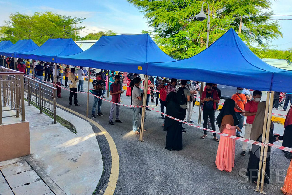 Image Mobilisasi Vaksin Komuniti (MOVAK) di Seberang Perai Utara