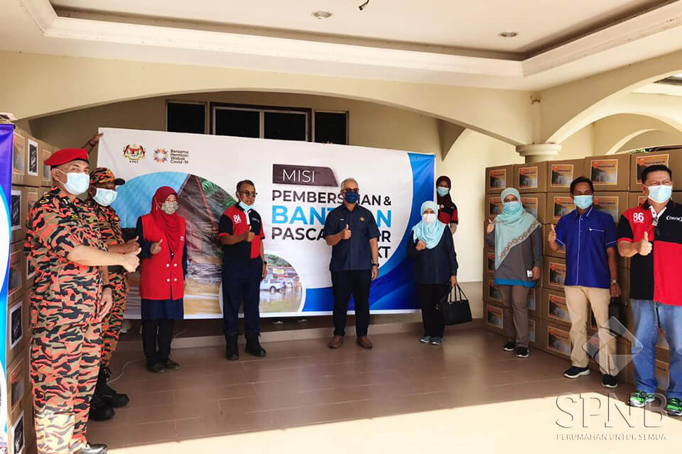 Image Majlis Penyerahan Bantuan Pasca Banjir